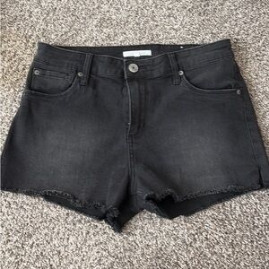 STS Blue Black Jean Shorts